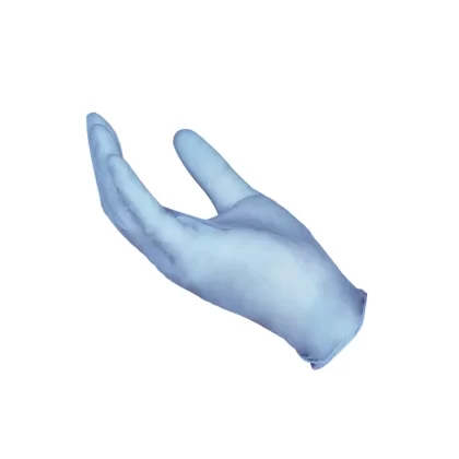 SKINTX | Soft Nitrile Powder-Free Gloves | Blue – Large – 100 Count