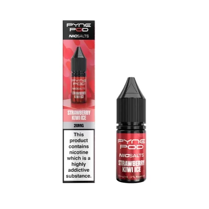 Strawberry Kiwi Ice Nic Salt E-Liquid by Pyne Pod - 20 mg - High Strength