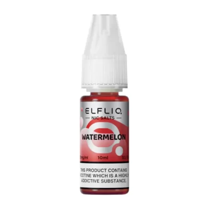 Watermelon Elfliq Nic Salt E-liquid By ELF Bar - Eliquidsupply