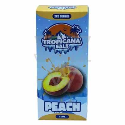 Tropicana Salt – Peach Salt Nicotine (Ice Series) - Vapevandal