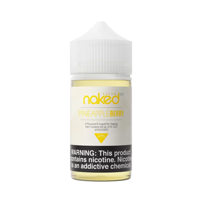 Naked 100 Cream - Pineapple Berry - 60ML E-Liquid - 12MG
