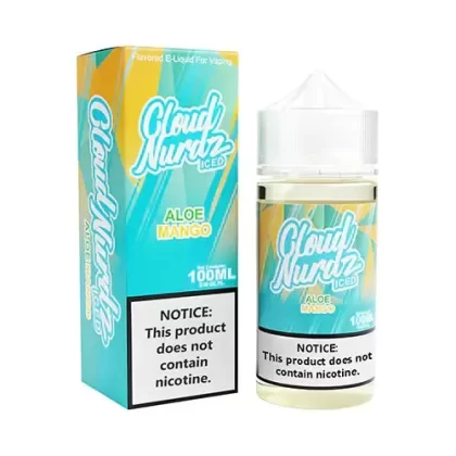 Cloud Nurdz Iced Aloe Mango eJuice - Vape Product; Vape Product, Vape Product
