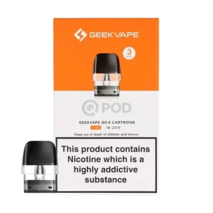 Geekvape Wenax Q and Sonder Q Replacement Pods – 3 Pack - Redstarvapor
