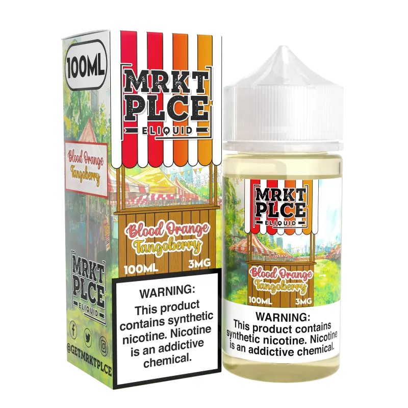 MRKTPLCE - Blood Orange Tangoberry - 100ML E-Liquid