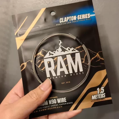 Ram N90 wire clapton, fused clapton & alien 1.5 meters - clapton / 24g