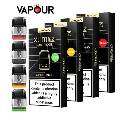 OXVA Xlim EZ Replacement Pods - 0.8ohm XL