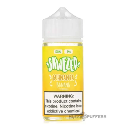 Skwezed – Banana (Buhnanza) 100mL - Nicotine Strength#0mg>3mg>6mg