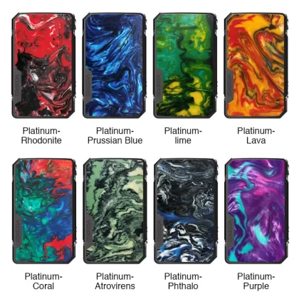 Voopoo Drag Mini Platinum TC Box Mod - 117W & 4400mAh - Platinum-Atrovirens