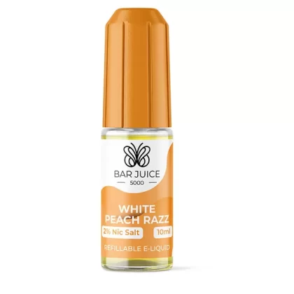 Bar Juice 5000 White Peach Razz Nic Salt E-Liquid - 20mg