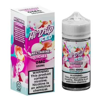 Iced Nectarine Lychee by Hi-Drip E-Juice 100ml - 0MG