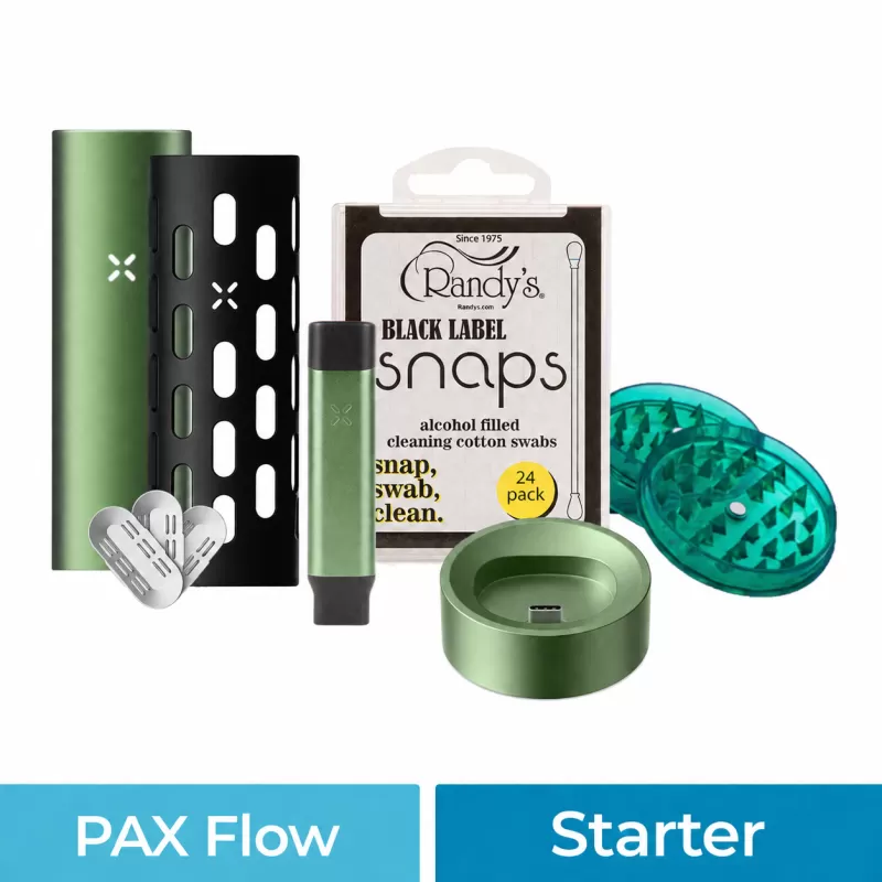 PAX Flow Starter Vaporizer Kit - Greenstone - Image 2