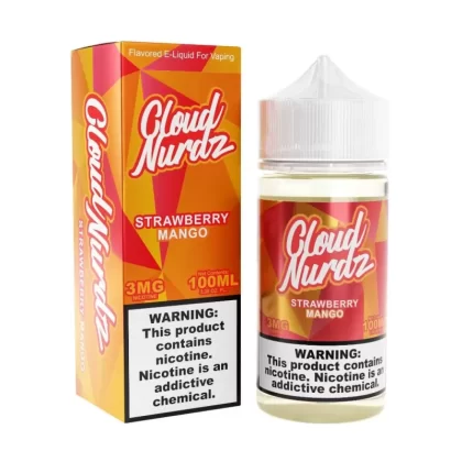 Cloud Nurdz Strawberry Mango eJuice - Vape Product; Vape Product, Vape Product (56CB8D)