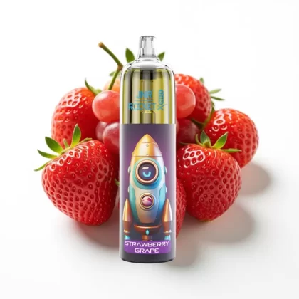 JNR Rocket-X 12400 Puffs Fresa Uva, 850mAh, 25ml, Tipo-C - Fumotvapemexico