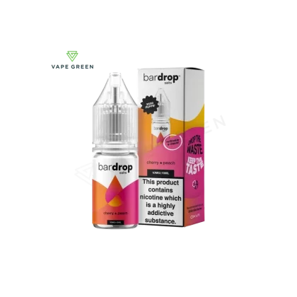 Cherry Peach Nic Salt E-Liquid by Bar Drop - Eliquidsupply