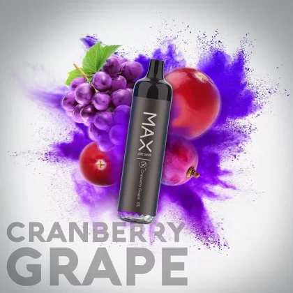 AIR BAR MAX CRANBERRY GRAPE – 2500PUFF DISPOSABLE 5%