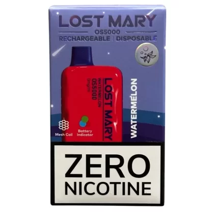 Watermelon – Lost Mary OS5000 – Zero Nicotine