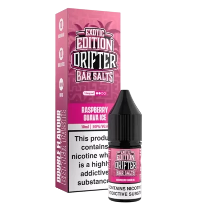 Drifter Bar Salts Exotic Edition Raspberry Guava Ice Nic Salt - 20mg