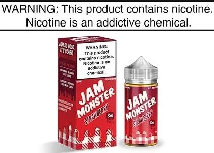 STRAWBERRY BY JAM MONSTER 100ML - Vape Product, Vape Product (4F7E30)