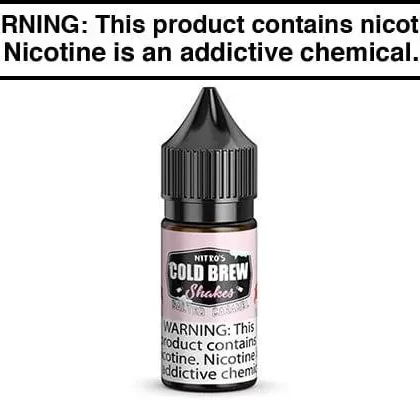 SALTED CARAMEL BY NITRO’S COLD BREW SALTS 30ML - Vapejuice