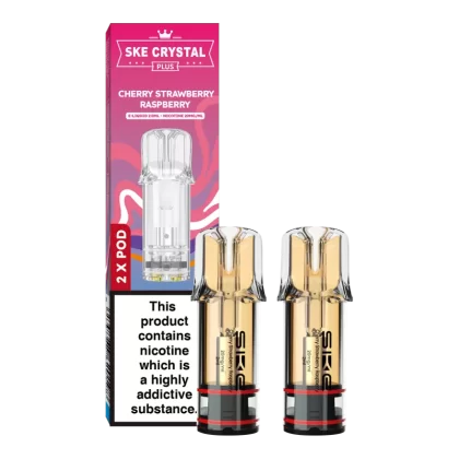 Cherry Strawberry Raspberry SKE Crystal Plus Pods - 20mg - Vape Product