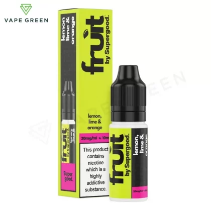Lemon, Lime & Orange Nic Salt E-Liquid by Supergood Fruit