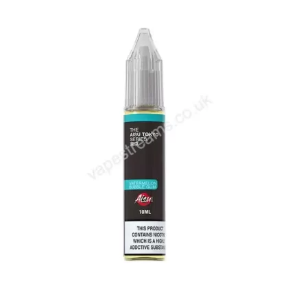 Aisu Tokyo Watermelon Bubblegum Nic Salt E-Liquid - Vapestreams Co
