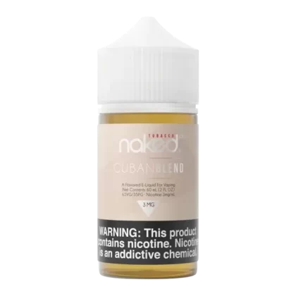 Cuban Blend Naked 100 Tobacco eJuice - Customer Group#VAP~Nicotine#3mg>6mg~Size#Single