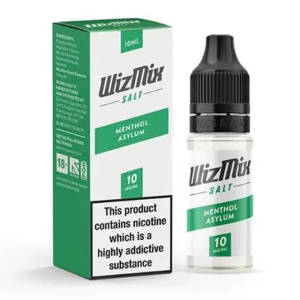 MENTHOL ASYLUM BY WIZMIX - Strength#10mg