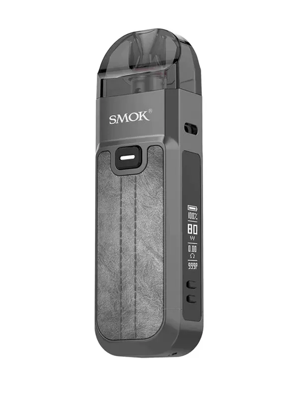 SMOK NORD 5 Pod Kit 80W - Fluid Black Grey - Image 3