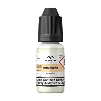 Vapemate Classic Glazed Doughnut 10ml - 3mg - Vape Product