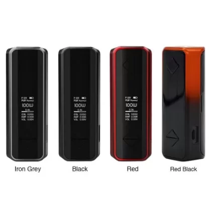 Hotcig G100 Box Mod 100W - Red Black