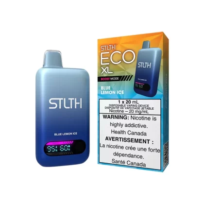 Stlth Eco Box XL Disposable - Green Apple Ice, Polar Mint