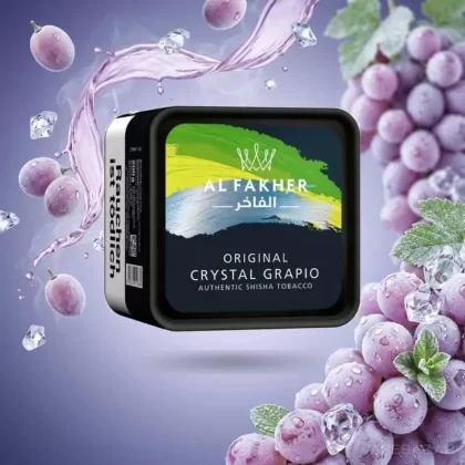 Al Fakher Tabak – Crystal Grapio - 200g