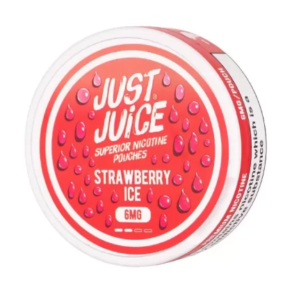Strawberry Ice Nicotine Pouches by Just Juice - 6mg