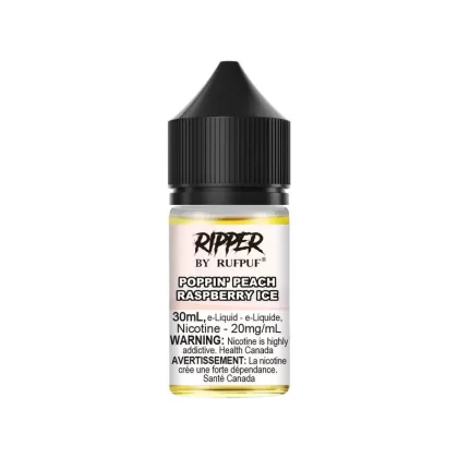 Rufpuf Ripper E-juice – Poppin’ Peach Raspberry Ice