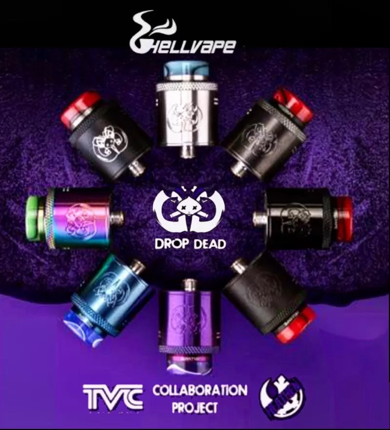 Hellvape Drop Dead RDA Tank Rebuildable Dripping Atomizer - Image 3