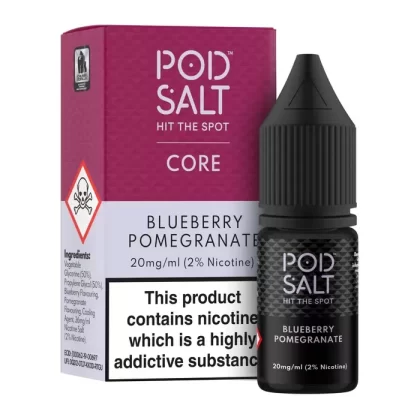 Blueberry Pomegranate – Pod Salt Nicotine Salt E Liquid – 10ml – TPD - Vapestorm Co