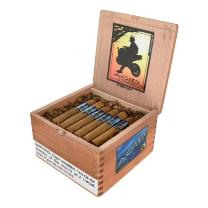 Acid Kuba Kuba - Product#Kuba Deluxe (6.0" x 50)>Kuba Deluxe Tubos (6.0" x 50)>Kuba Grande (6.0" x 60)>Kuba Kuba (5.0" x 54)>Kuba Maduro (5.0" x 54)~Packaging#Box of 10>Upright Box of 25>Box