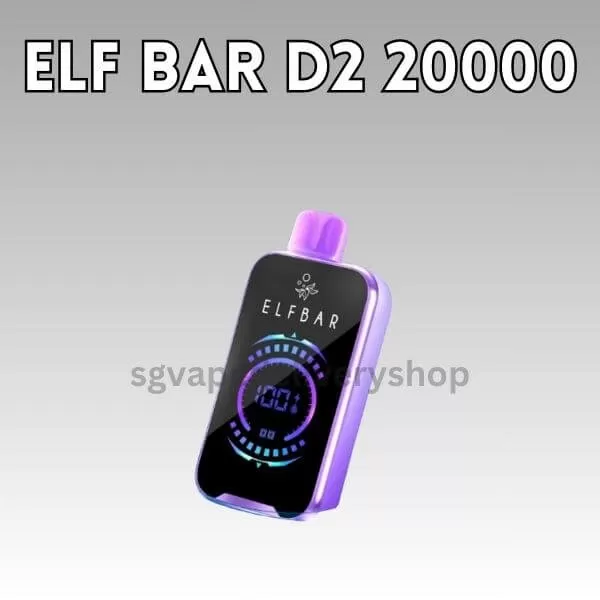 Elf Bar Raya D2 20000 Puffs - Mango Bubblegum