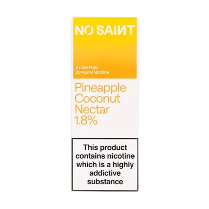 Pineapple Coconut Nectar Prefilled Pods by No Saint