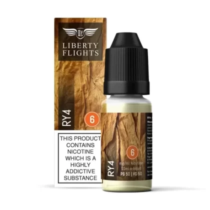 RY4 E-Liquid by Liberty Flights (10ml) - 6mg