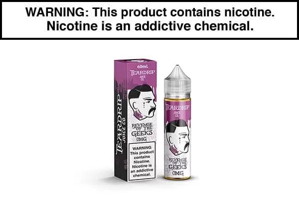 REVENGE OF THE GEEKS BY TEAR DRIP 60ML - Vapejuice