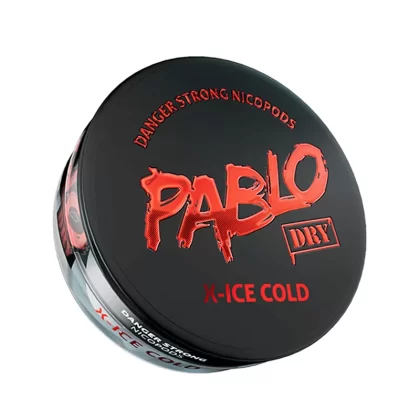 Pablo Dry X-Ice Cold Nic Pouches - 88Vape