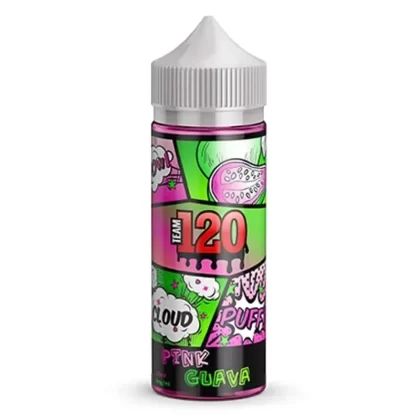 Team 120 Pink Guava 100ml – vape juice utan nikotin - Team 120 / 100ml / No / 30/70