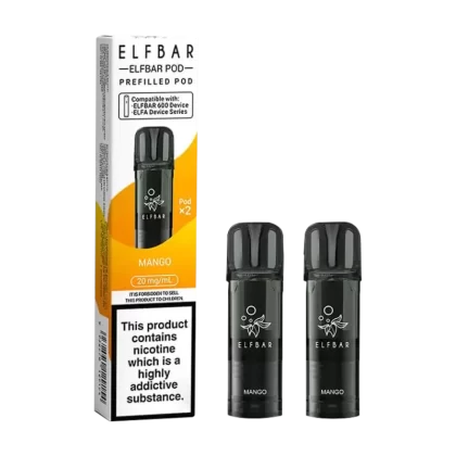 Mango Elfbar 600 Pods - Vapeshop Co