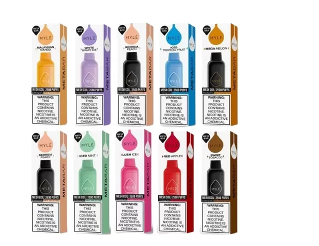 Myle Meta Bar 2500 Puffs disposable vape in dubai UAE