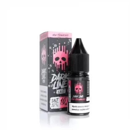 Liquid Dark Line Salt 10ml Milk Strawberry 20mg