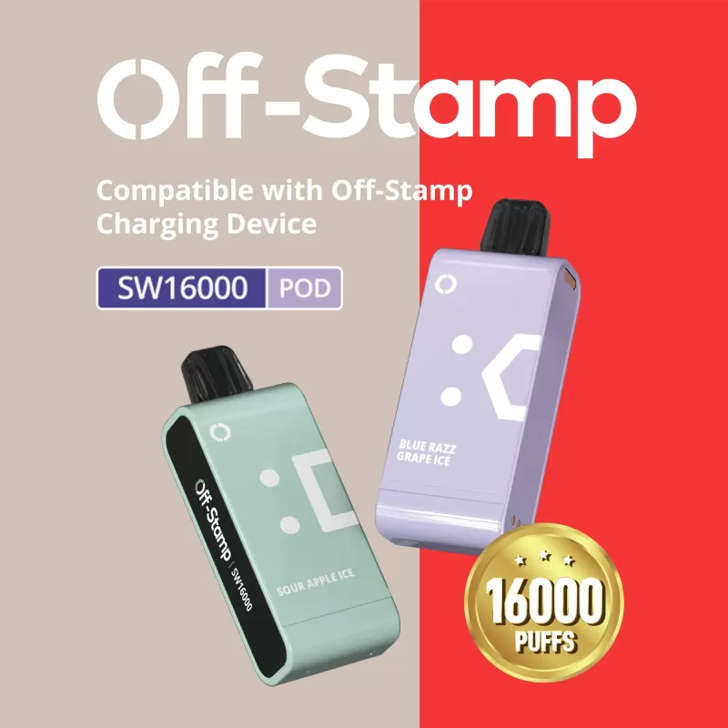 Off-Stamp SW16000 Disposable Pod Powered By LOST MARY – 16000 Puffs - Mango Twist