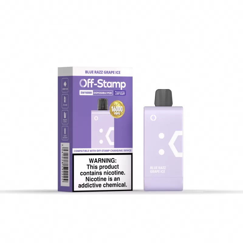 Off-Stamp SW16000 Disposable Pod Powered By LOST MARY – 16000 Puffs - Mango Twist - Image 3