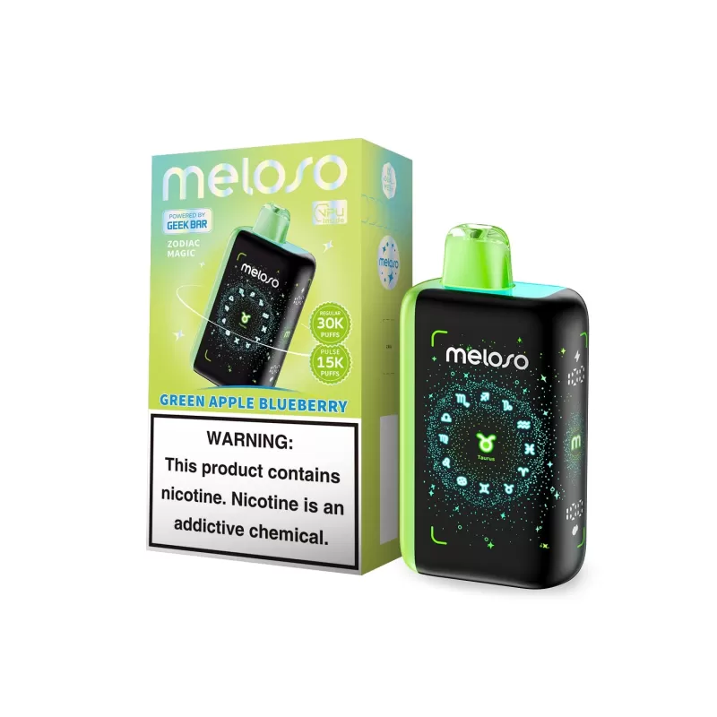 Meloso Bar 30K Powered By GEEK BAR Disposable - 30,000 Puff - Grumpy Lime (Pisces) - Image 3